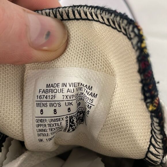 CONVERSE PLAID CHUCK TAYLOR ALL STAR WOMEN SNEAKERS FTL-06-085 - Picture 6 of 7